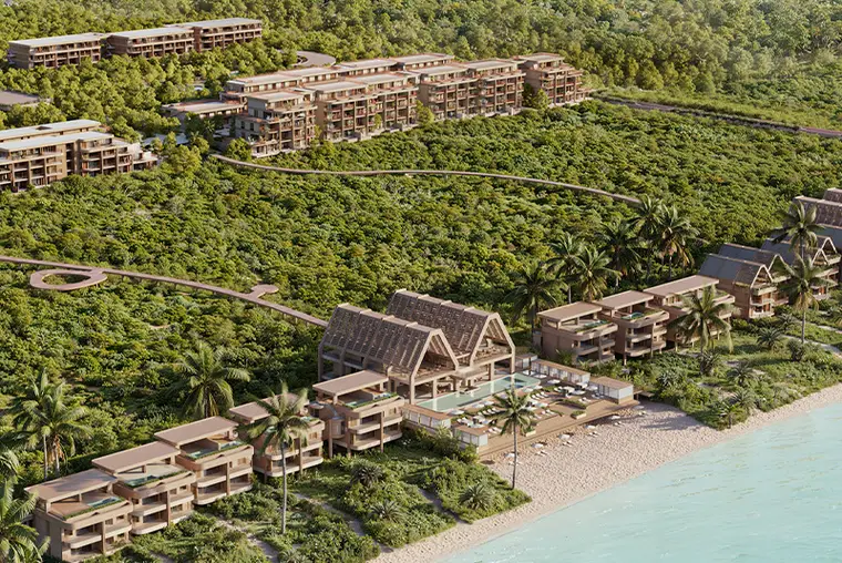 Desarrollo THE RITZ CARLTON RESIDENCES RIVIERA MAYA en Cancún