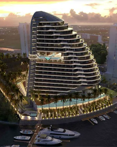 Imagen del desarrollo Shark Tower en Puerto Cancún